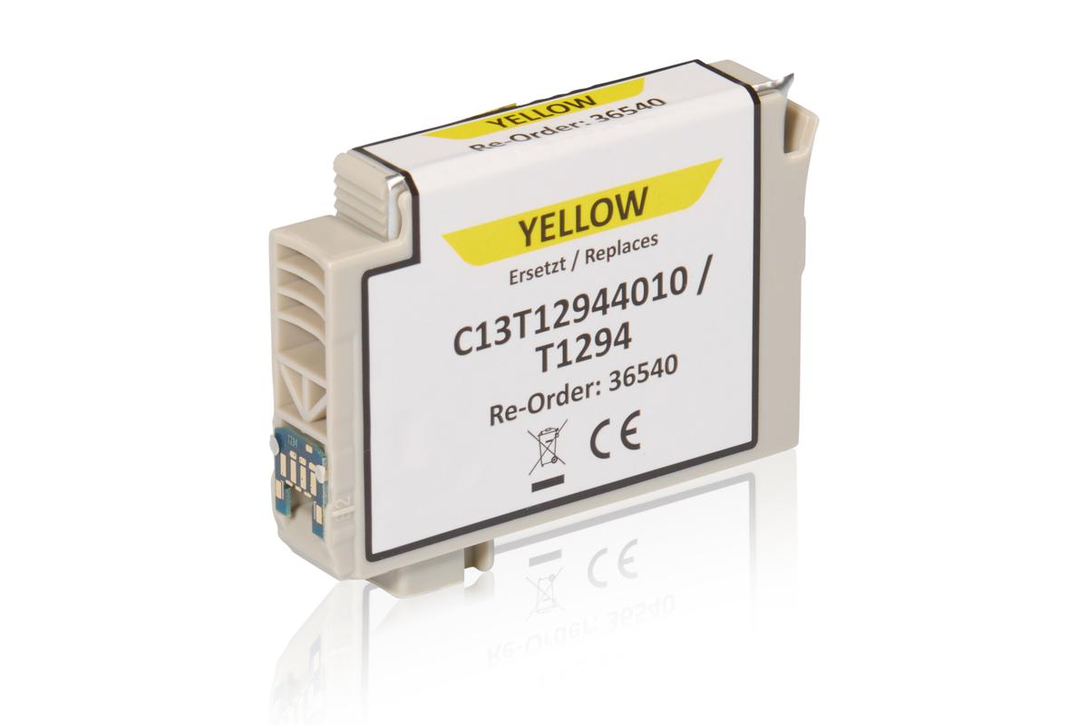Alternative à Epson C13T12944010 / T1294 Cartouche d'encre, jaune