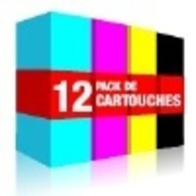 Pack X12 cartouches compatibles Brother LC-223VALBP - noir x 3 cyan x 3 magenta x 3 jaune x 3 - 7800 pages