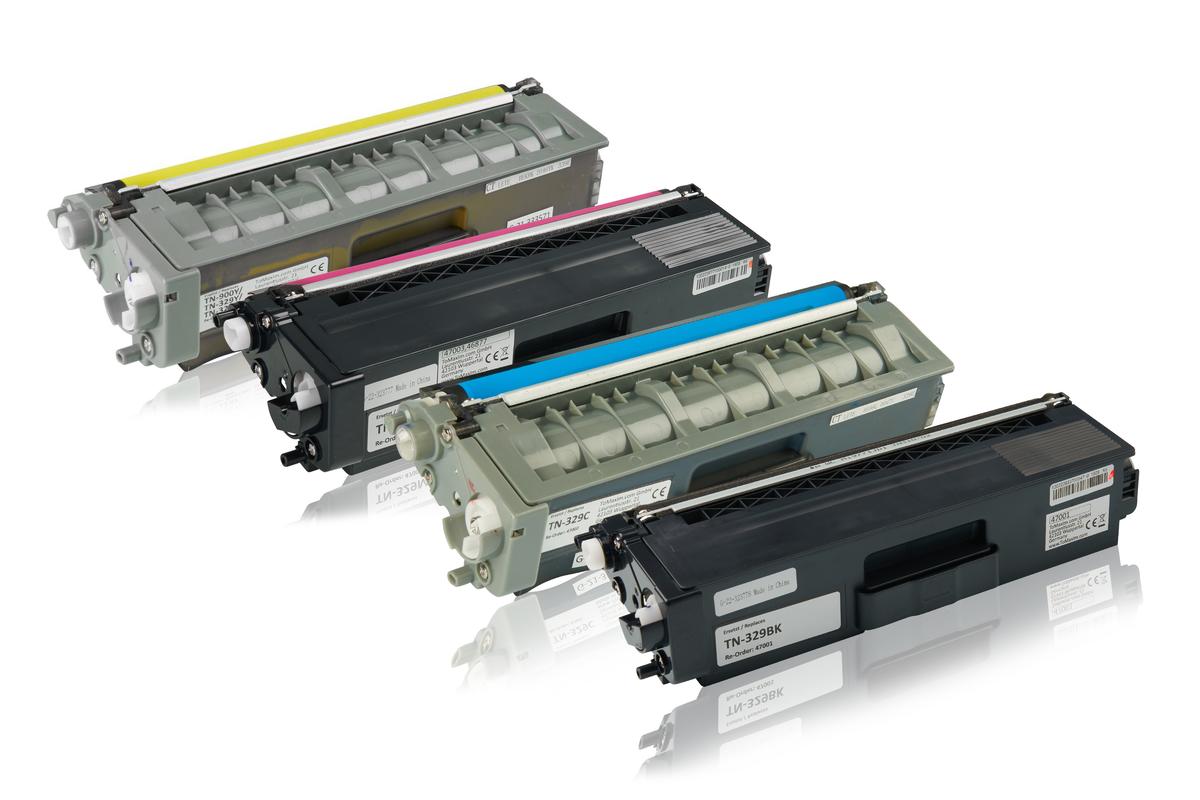 Multipack compatible avec Brother TN-329 contient 4x Cartouche toner