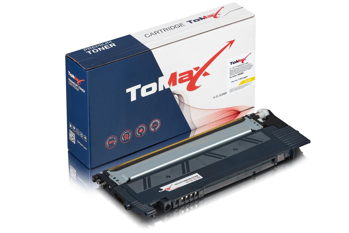 ToMax Premium alternative à Samsung / HP CLT-Y406S/ELS / Y406 Cartouche toner, jaune