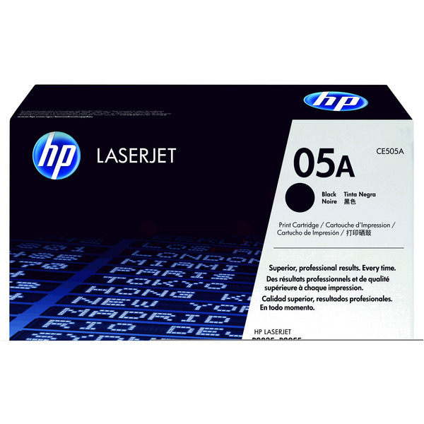 Original HP CE505A / 05A Toner noir