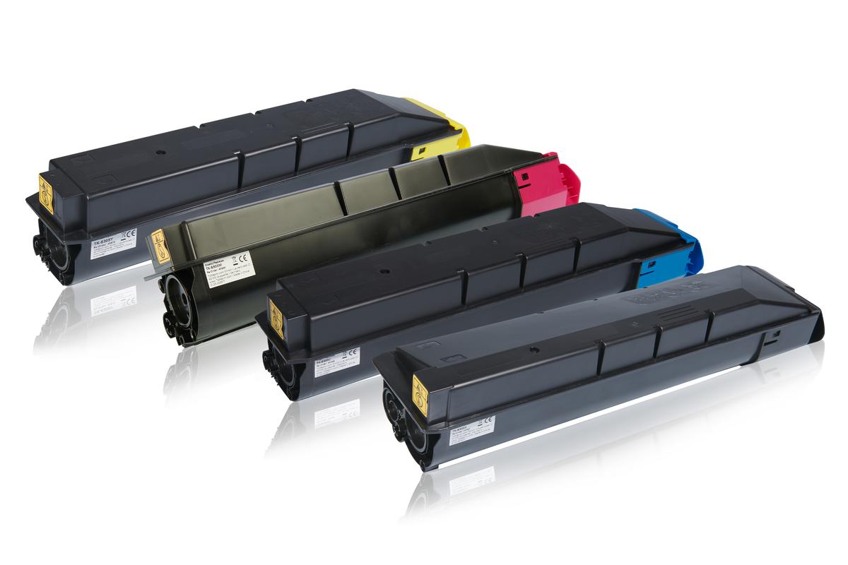 Multipack compatible avec Kyocera 1T02LK0NL0 / TK8305 contient 4x Cartouche toner