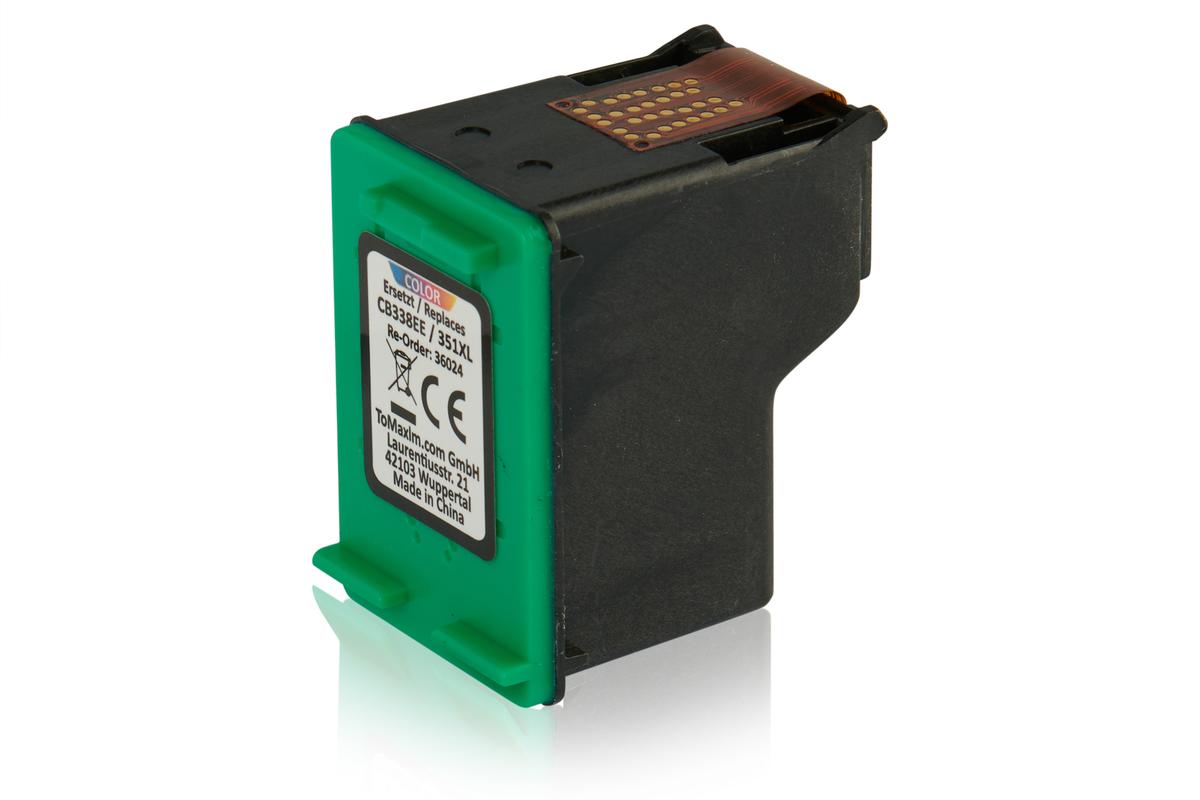 Alternative à HP CB338EE / 351XL Cartouche à tête d'impression, couleur