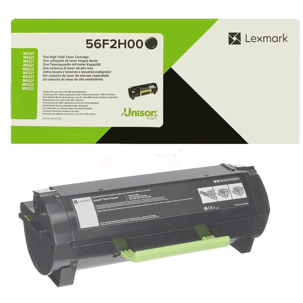 Original Lexmark 56F2H00 Toner noir