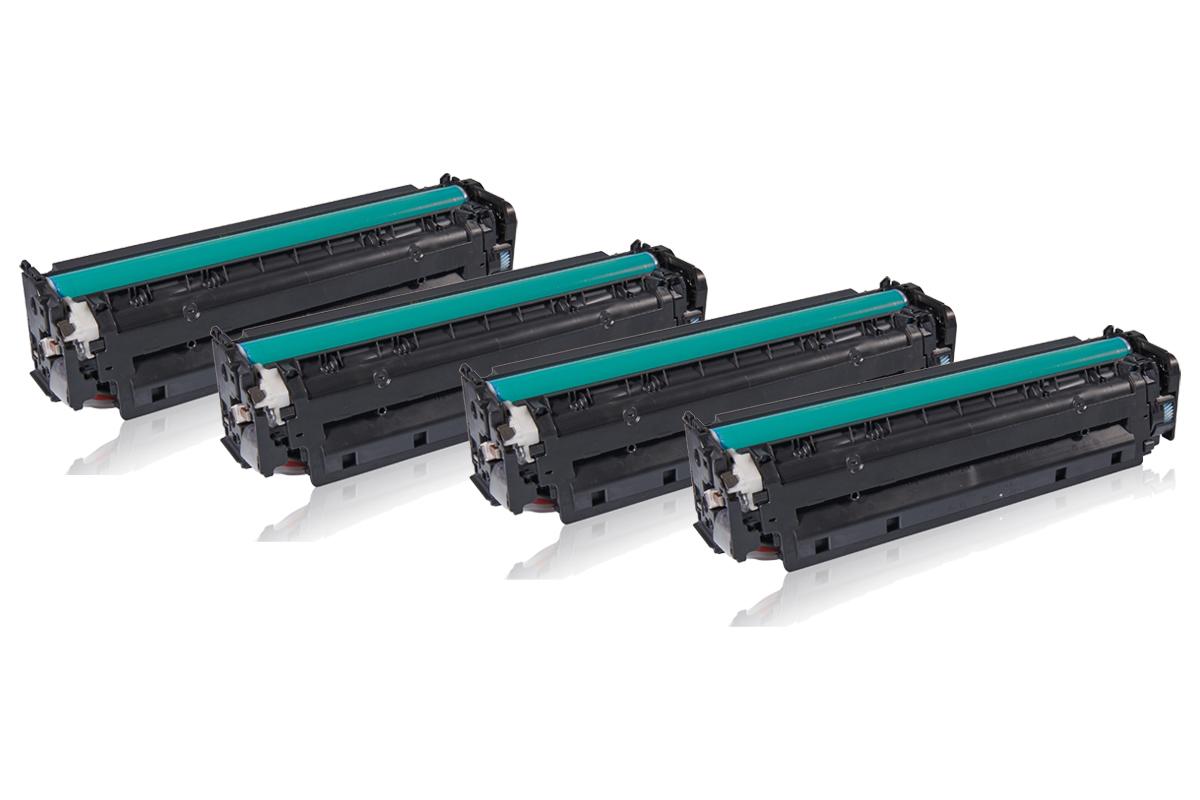 Multipack compatible avec HP 304A contient 4x Cartouche toner