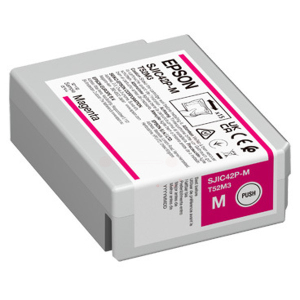 Original Epson C13T52M340 / SJIC42PM Cartouche d'encre magenta