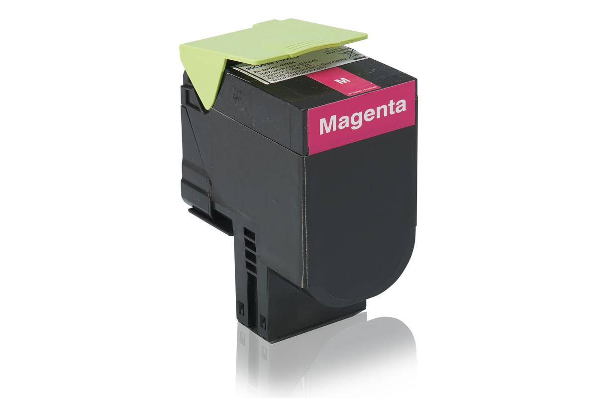 Compatible avec la cartouche de toner Lexmark 80C0S30 / 800S3, magenta