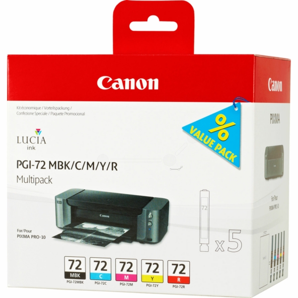 Original Canon 6402B009 / PGI72 Cartouche d'encre multi pack