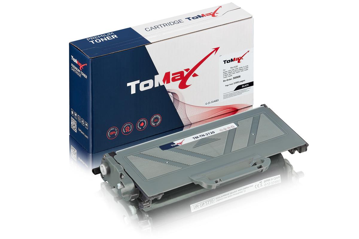 ToMax Premium alternative à Brother TN-2120 Cartouche toner, noir