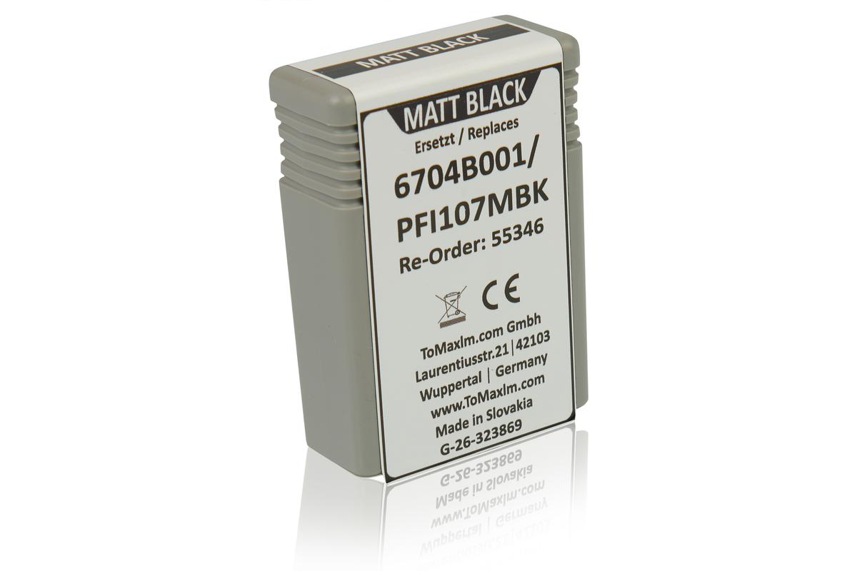 Alternative à Canon 6704B001 / PFI-107MBK Cartouche d'encre, noir mat