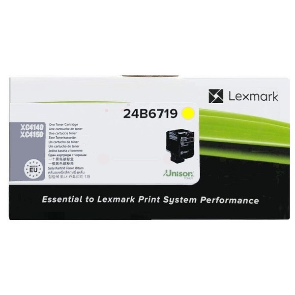 Original Lexmark 24B6719 Toner jaune