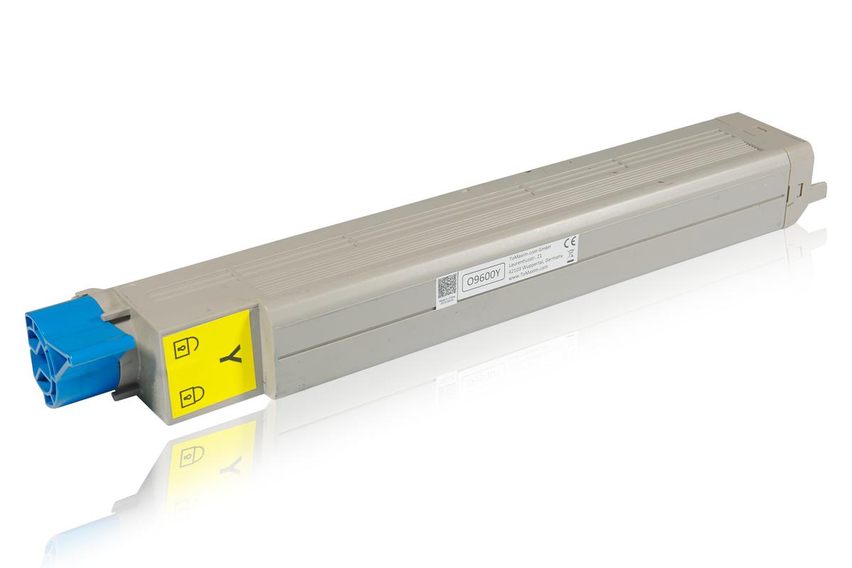 Alternative à OKI 42918913 / C9650 Cartouche toner, jaune