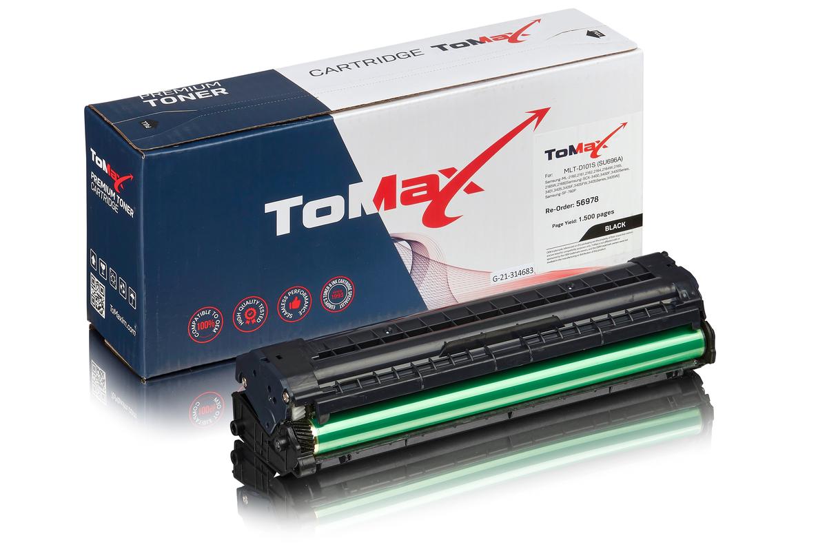 ToMax Premium alternative à Samsung / HP MLT-D101S/ELS / 101 Cartouche toner, noir