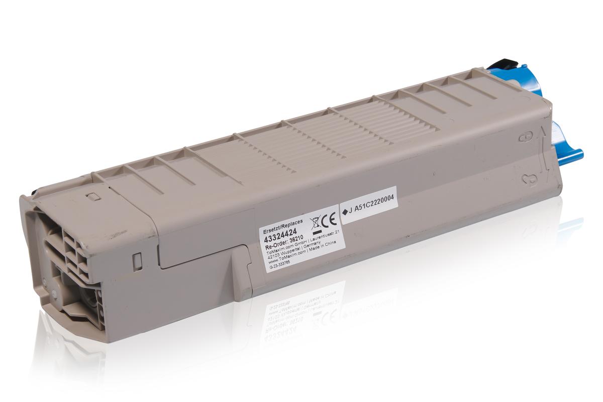 Toner compatible OKI 43324424 / C5800 -  noir - 6000 pages offrez-vous la qualité au meilleur prix ! | cartoucheclub.com