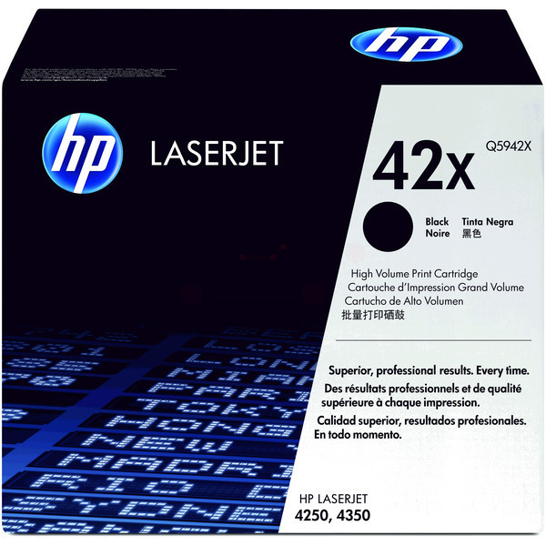 Original HP Q5942X / 42X Toner noir