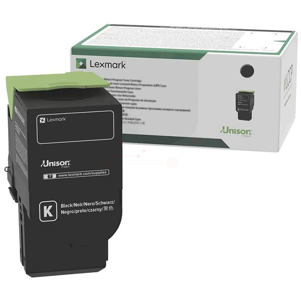 Original Lexmark 78C20K0 Toner noir