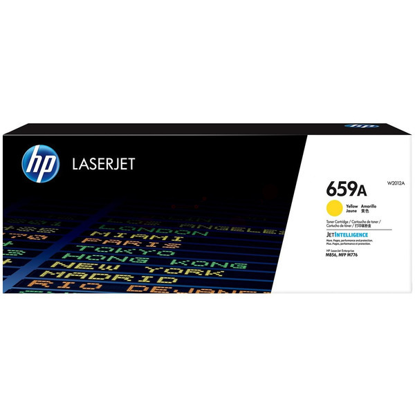Original HP W2012A / 659A Toner jaune