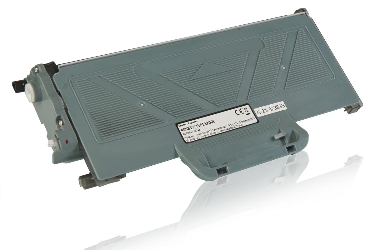 Alternative à Ricoh 406837 / TYPE1200E Cartouche toner, noir