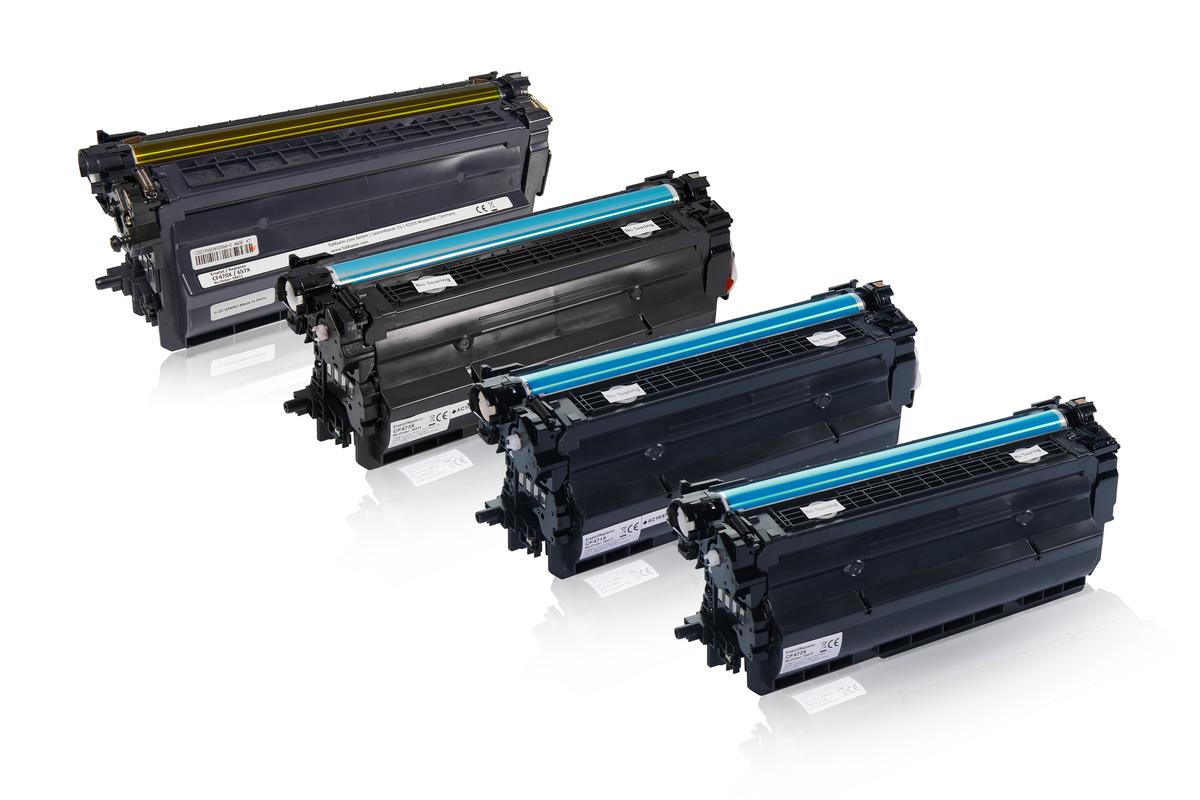 Multipack compatible avec HP CF470X / 657X contient 4x Cartouche toner