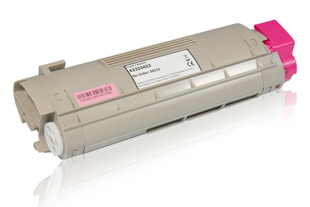 Alternative à OKI 43324422 / C5800 Cartouche toner, magenta
