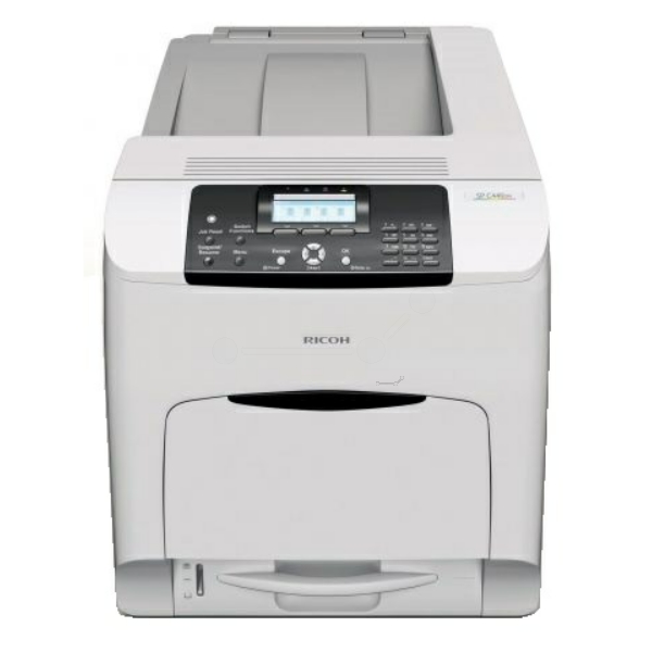 Ricoh Aficio SP C 440 DN cartouches et toners au meilleur prix ✔️. Compatibles ou originaux ? Vous avez le choix ✔️. Comparez, commandez, économisez !