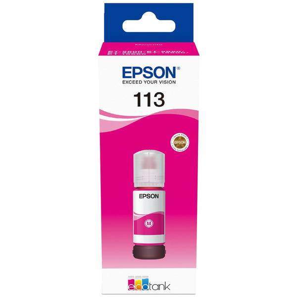 Original Epson C13T06B340 / 113 Bouteille d'encre magenta