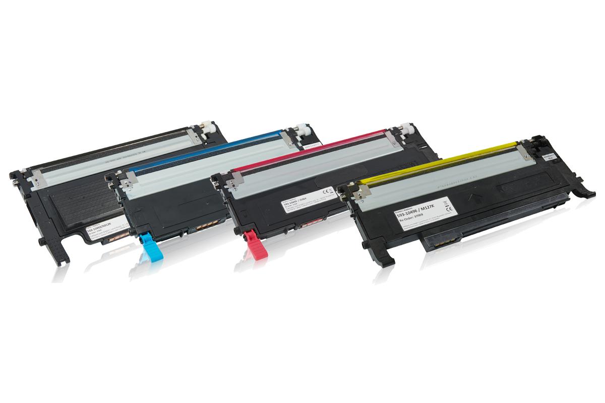 Multipack compatible avec Dell 1230 / 1235 contient 4x Cartouche toner