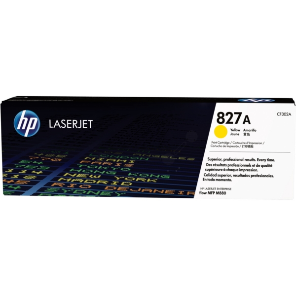 Original HP CF302A / 827A Toner jaune