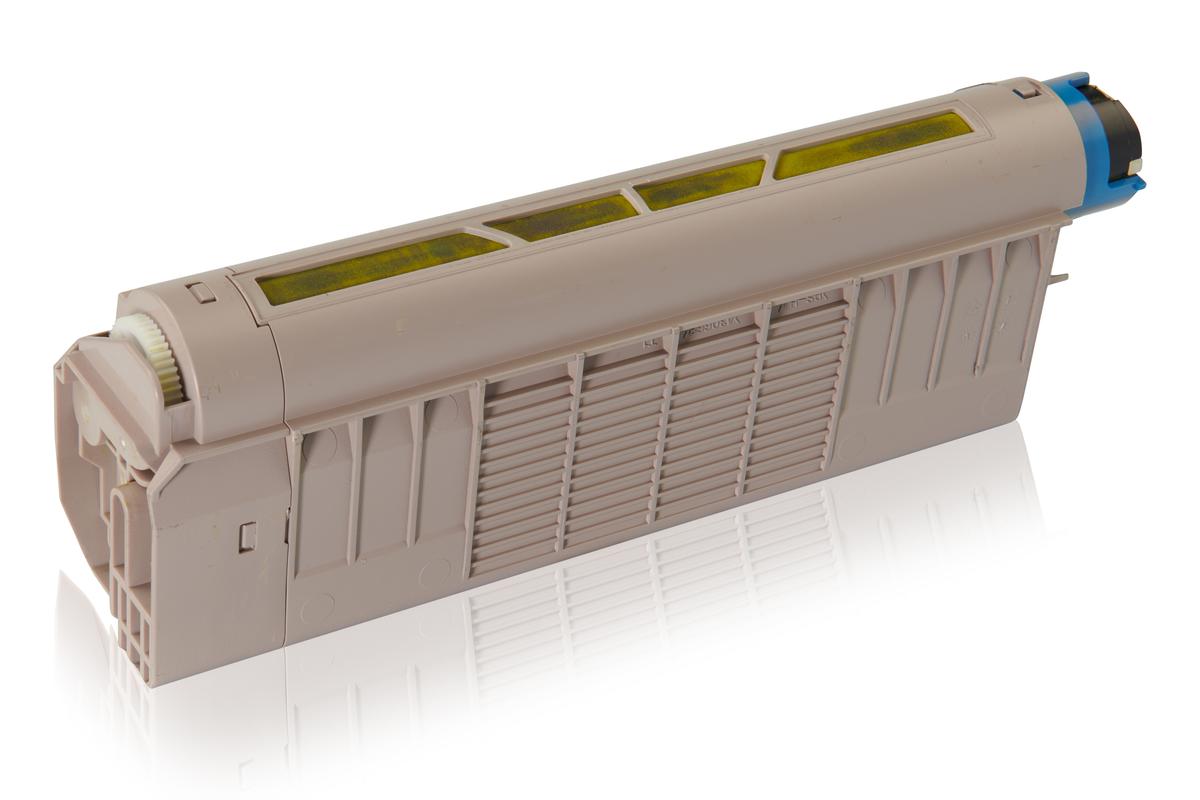 Alternative à OKI 46507505 / C612 Cartouche toner, jaune