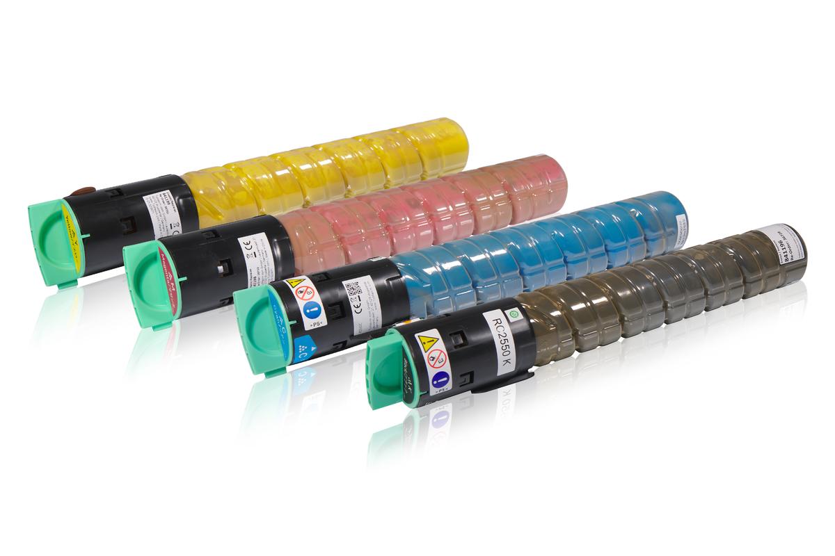 Multipack compatible avec Ricoh 841196 contient 4x Cartouche toner