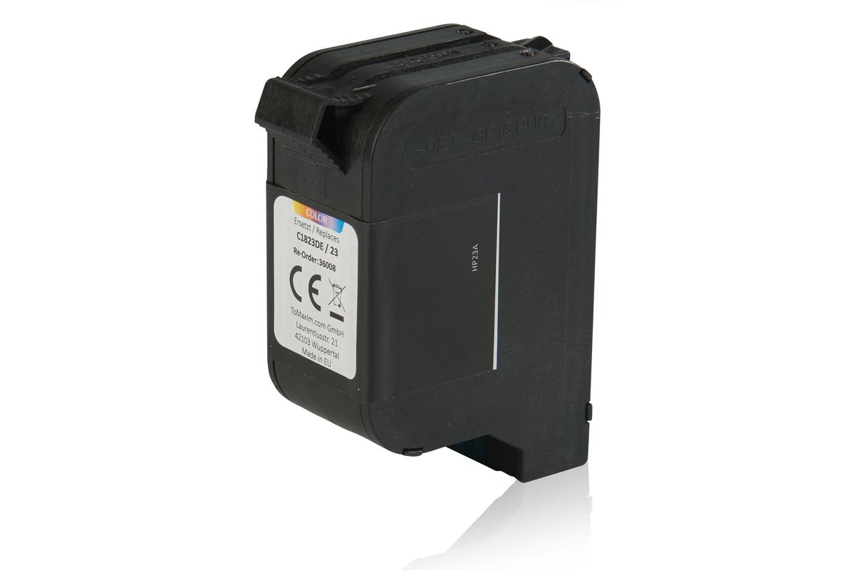 Alternative à HP C1823DE / 23 Cartouche à tête d'impression, couleur