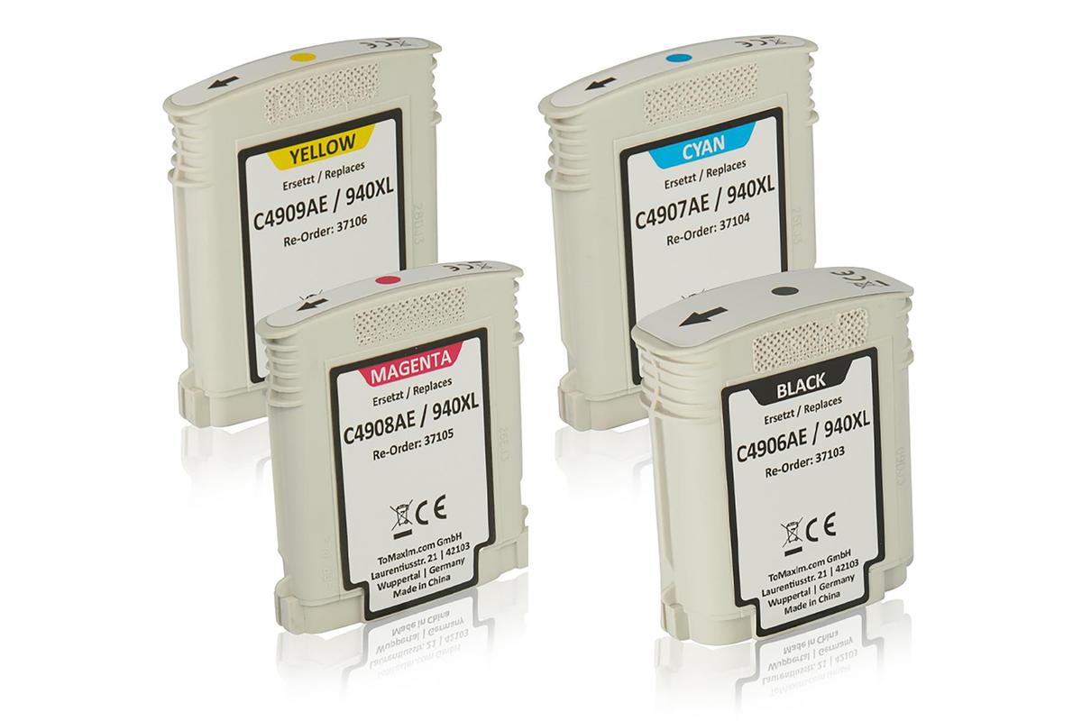 Alternative à HP C 2 N 93 AE / 940XL Cartouche d'encre, multipack