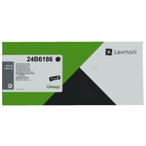 Original Lexmark 24B6186 Toner noir