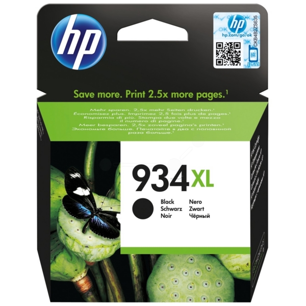 Original HP C2P23AE / 934XL Cartouche d'encre noire
