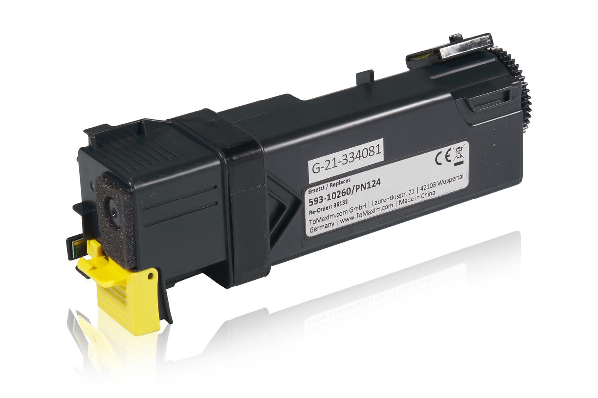 Alternative à Dell 593-10260 / PN124 Cartouche toner, jaune