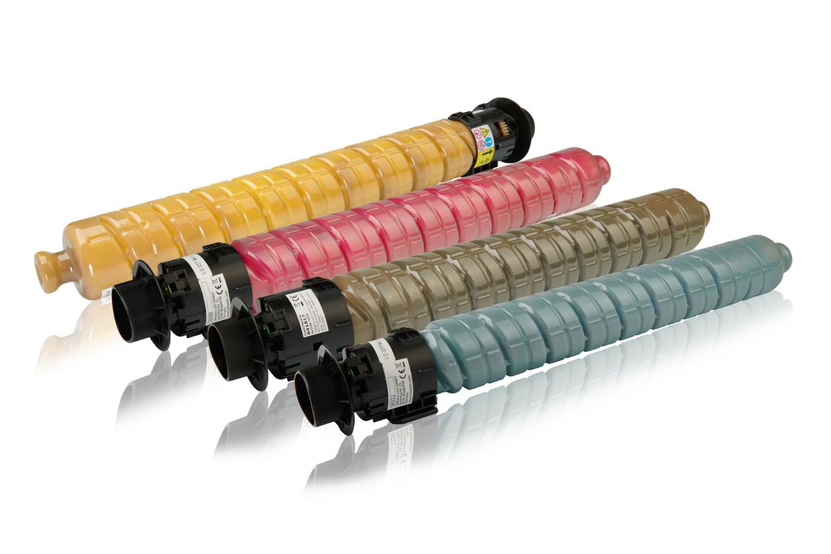 Multipack compatible avec Ricoh 841817 contient 4x Cartouche toner