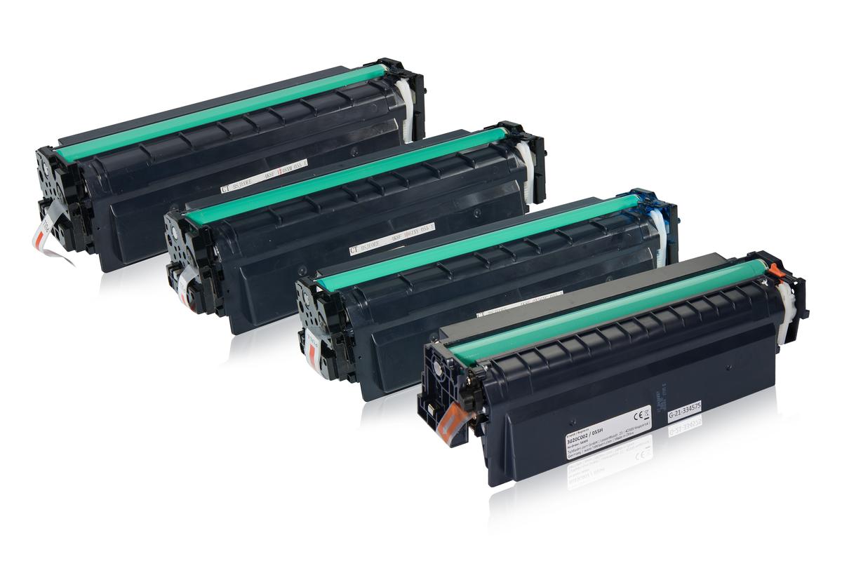Multipack compatible avec Canon 3020C002 / 055H contient 4x Cartouche toner