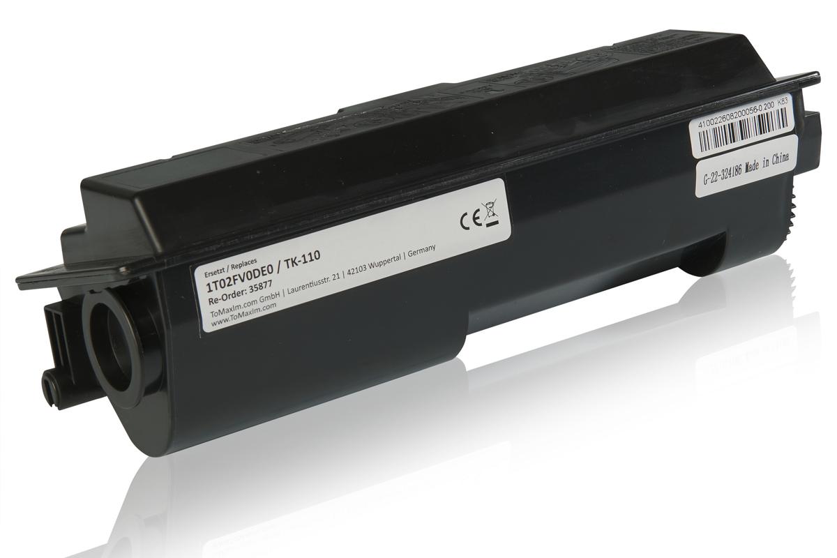 Compatible avec Kyocera/Mita 1T02FV0DE0 / TK-110 XL Cartouche de toner, noir