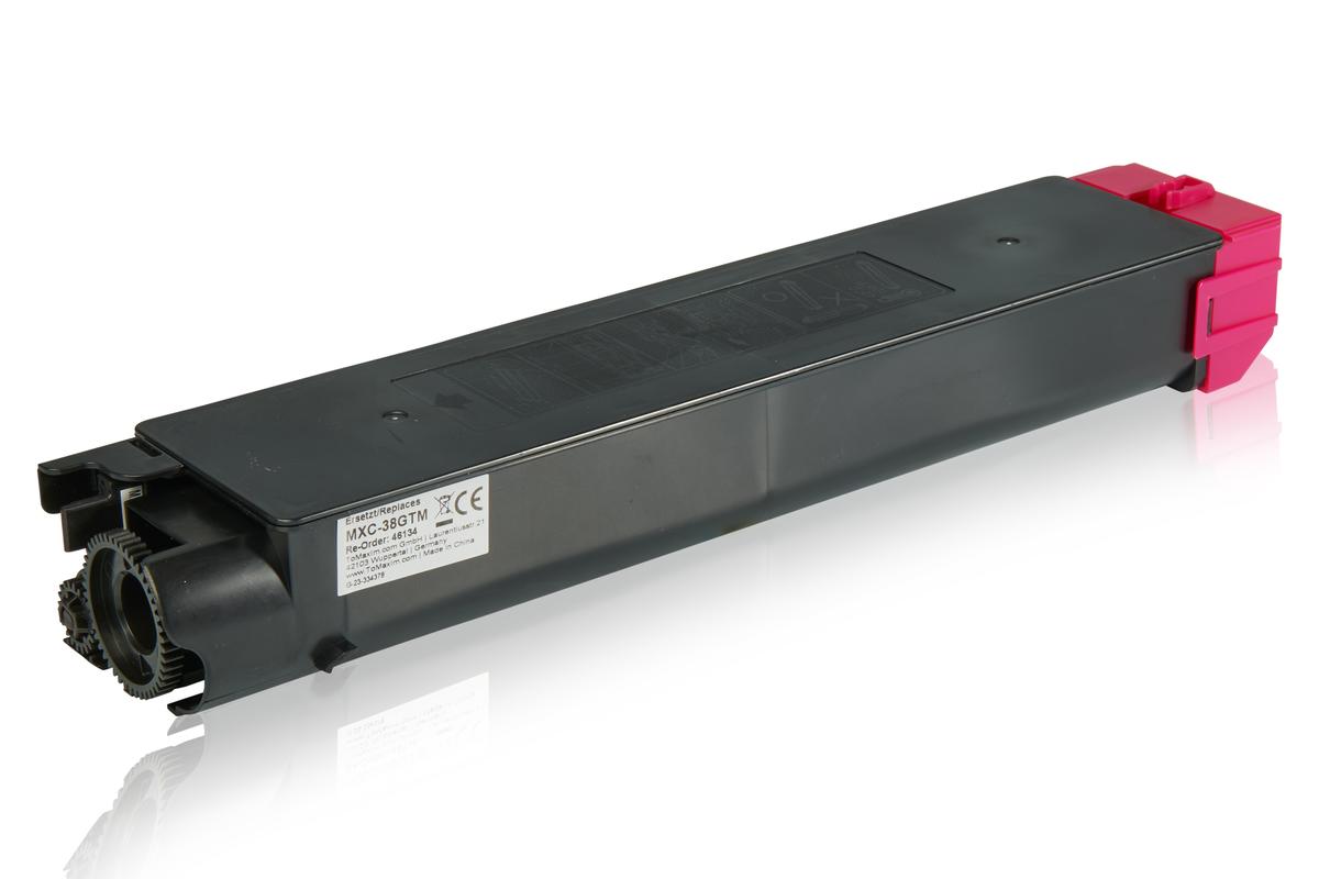 Alternative à Sharp MXC-38GTM Cartouche toner, magenta