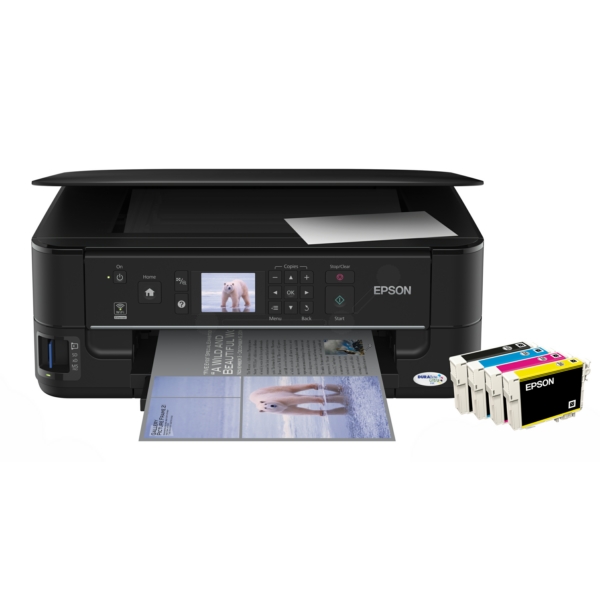 Epson Stylus Office BX 525 WD cartouches et toners au meilleur prix ✔️. Compatibles ou originaux ? Vous avez le choix ✔️. Comparez, commandez, économisez !