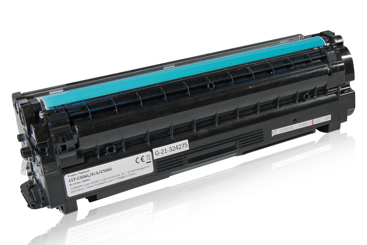 Alternative à Samsung / HP CLT-C506L/ELS / C506L Cartouche toner, cyan