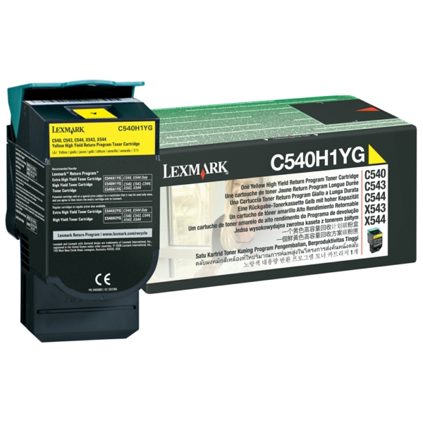 Original Lexmark C540H1YG Toner jaune
