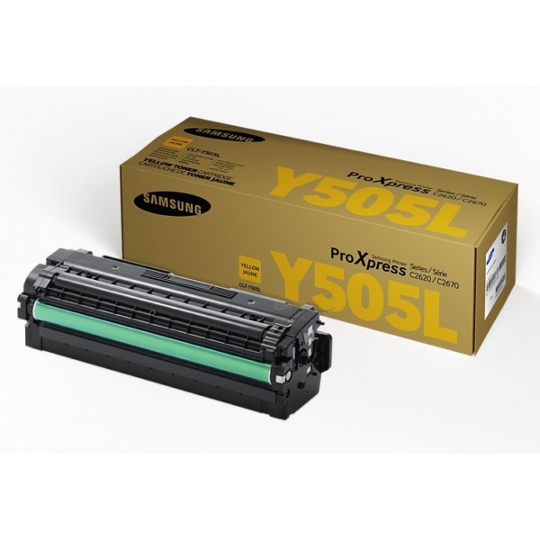 Original Samsung / HP SU512A / CLTY505L Toner jaune