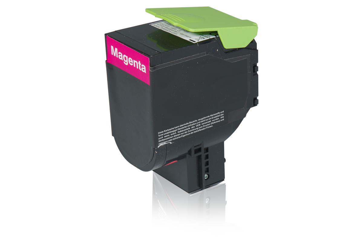 Alternative à Lexmark 80C2SM0 / 802SM Cartouche toner, magenta