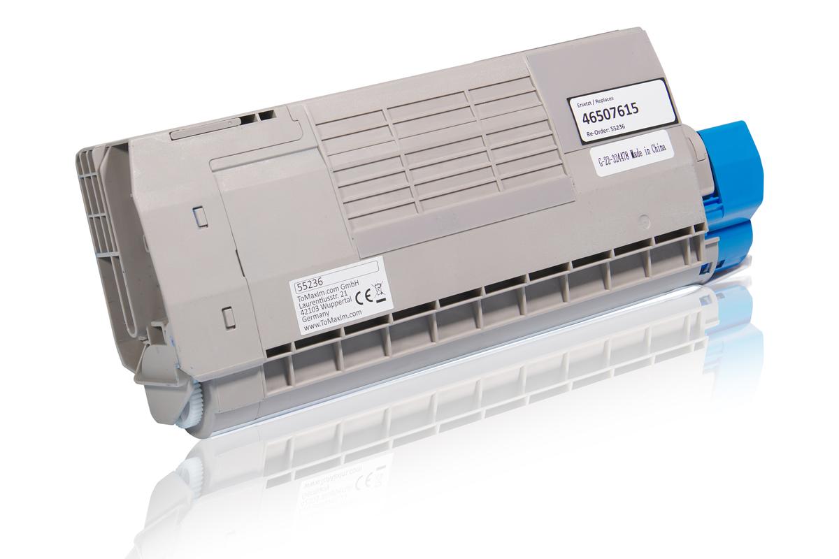 Alternative à OKI 46507615 / C712 Cartouche toner, cyan