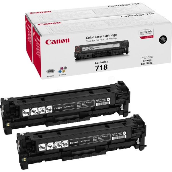 Original Canon 2662B005 / 718BKVP Toner noir