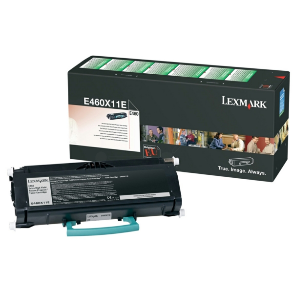 Original Lexmark E460X11E Toner noir