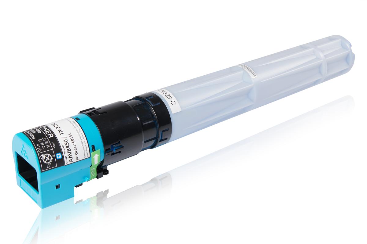 Alternative à Konica Minolta AAV8450 / TN-328C Cartouche toner, cyan