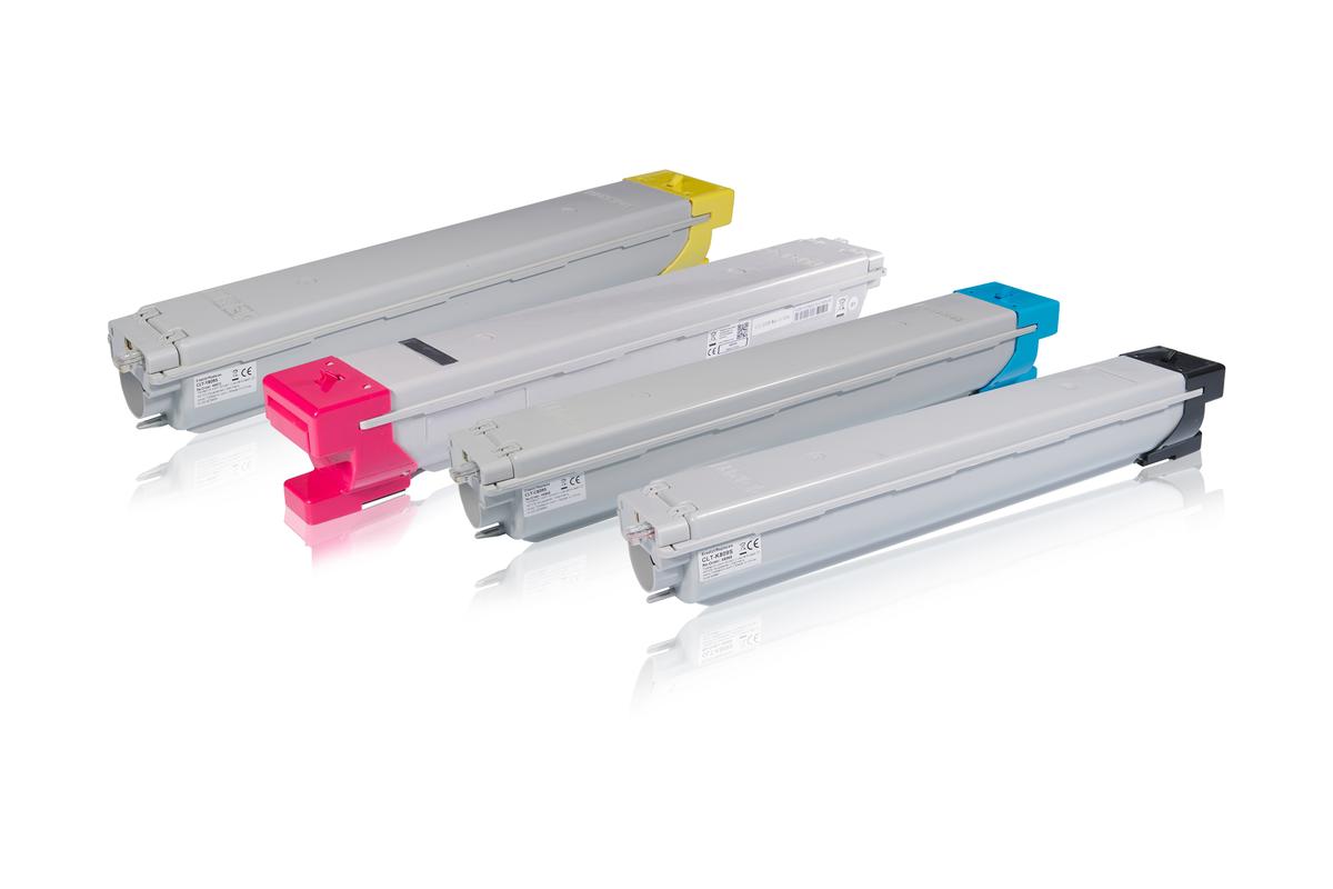 Multipack compatible avec Samsung CLTK809SELS / 809 contient 4x Cartouche toner
