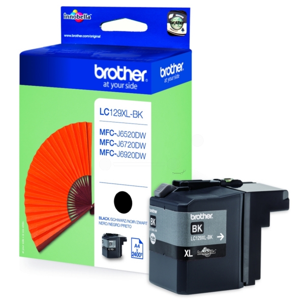 Original Brother LC129XLBK Cartouche d'encre noire